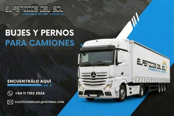 Bujes y pernos para camiones